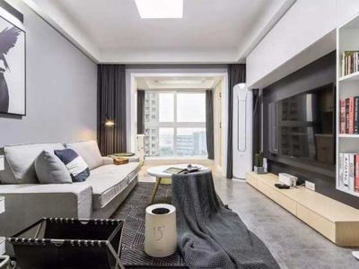 东坪山庄-90㎡-现代风效果图