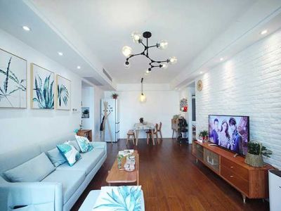 铭仕花园-100㎡-北欧风效果图