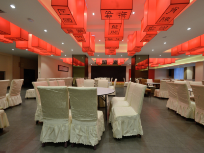 餐厅-550㎡-新中式风效果图