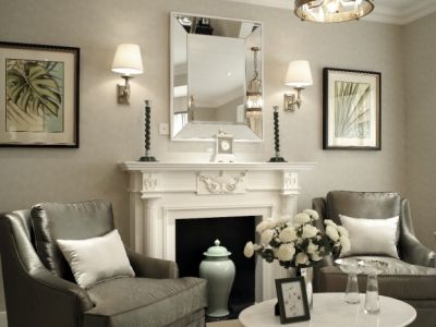 鹭湖宫2区-124㎡-欧式风效果图