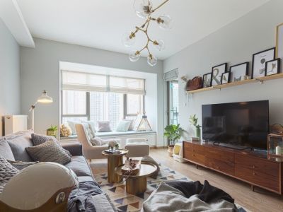 金色云天-70㎡-北欧风效果图