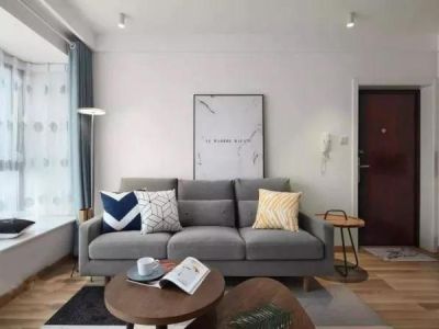 聚缘雅居-97㎡-北欧风效果图