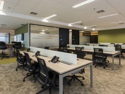 办公室设计-900㎡-现代风效果图