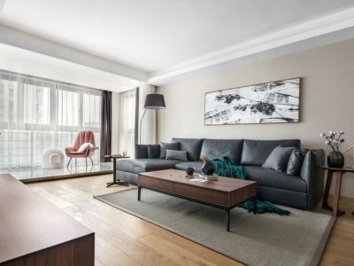 文翔名苑-120㎡-现代风效果图