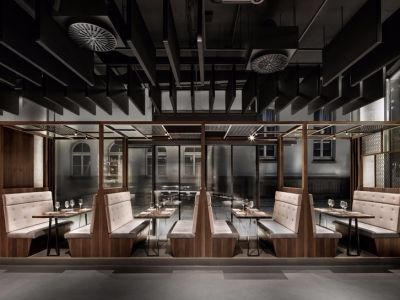 时光的餐厅-302㎡-现代风效果图