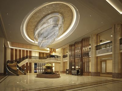 西和刚泰酒店-27075㎡-现代风效果图