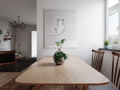 古镇天御-113㎡-简约风效果图