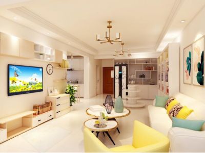 锦逸国际城-128㎡-简约风效果图