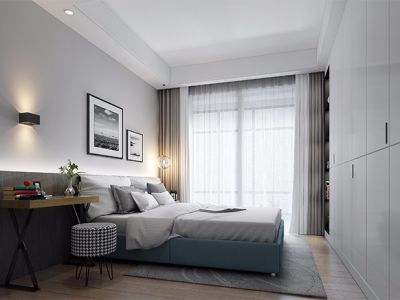 嘉和迎宾城-90㎡-简约风效果图