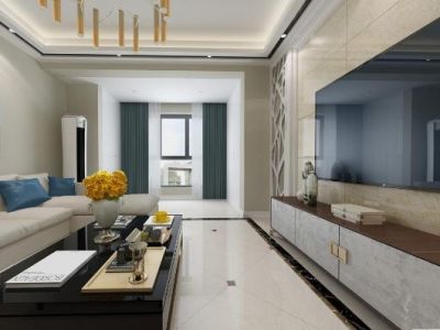 宏宇新城-118㎡-现代风效果图