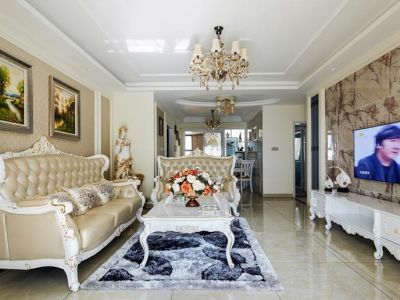 碧桂园-132㎡-欧式风效果图