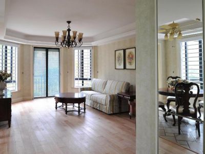 鸿大第六区-118㎡-美式风效果图