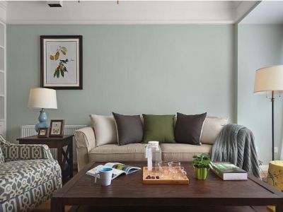 咸阳怡水花园-158㎡-美式风效果图