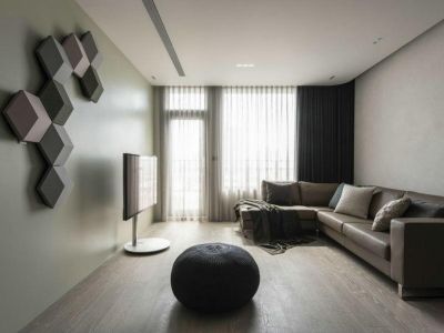 同德晨曦园-142㎡-现代风效果图