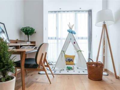 南方花园-89㎡-简约风效果图