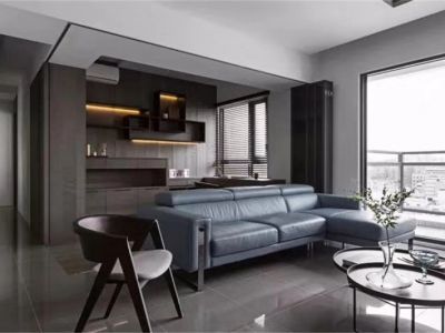 宝龙城市广场-127㎡-港式风效果图