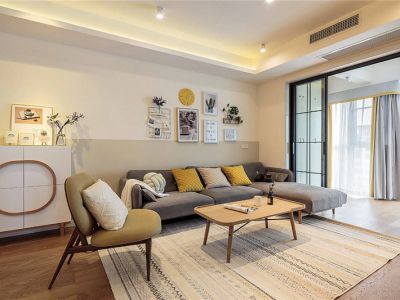 紫金城-116㎡-现代风效果图