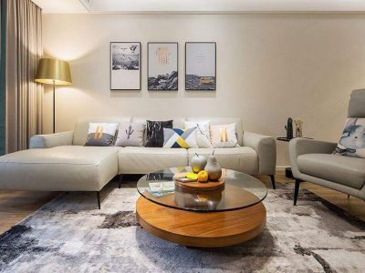 碧桂园-110㎡-欧式风效果图