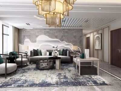 州汪清某小区300平大户型效果图