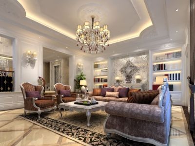 提香草堂-350㎡-现代风效果图