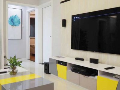 鸿鑫俊景-140㎡-现代风效果图