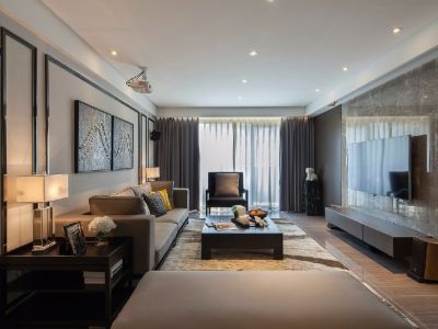 城市春天-96㎡-混搭风效果图