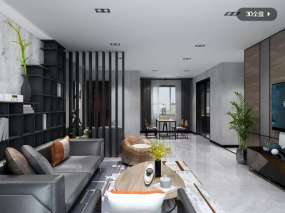 大唐凤凰府 -162㎡-工业风效果图