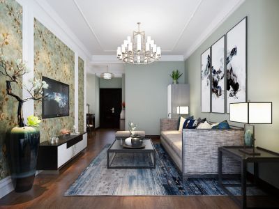 奥达文景观园-89㎡-现代风效果图