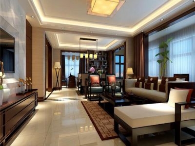 九里峰山187平米四居室中式风格