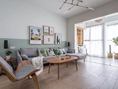 滨江和城-100㎡-北欧风效果图