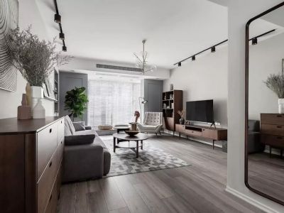 奥城花园-115㎡-现代风效果图