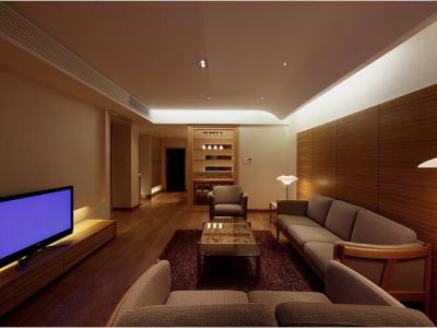 国润翠湖-117㎡-简约风效果图