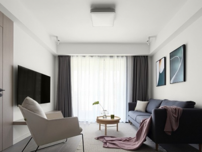 泰华未来城110平米现代三居室婚房装修案例