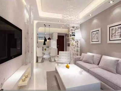 时代珊瑚海-130㎡-简约风效果图