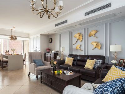 广汇九锦园-150㎡-美式风效果图