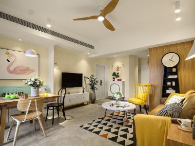 星岛嘉园-123㎡-现代风效果图