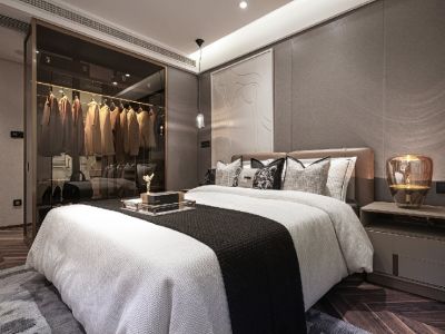 朝阳公寓-200㎡-现代风效果图