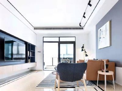 乌山九巷-155㎡-简约风效果图