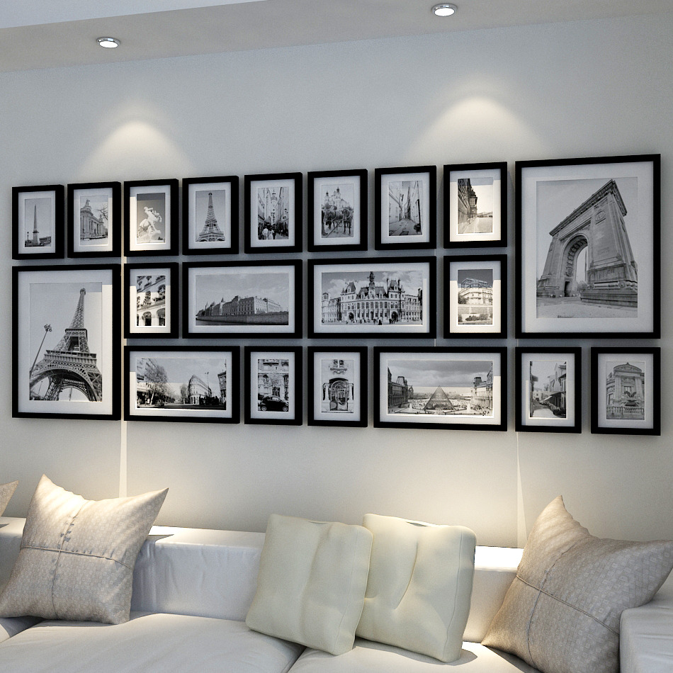 金华家装之照片墙设计