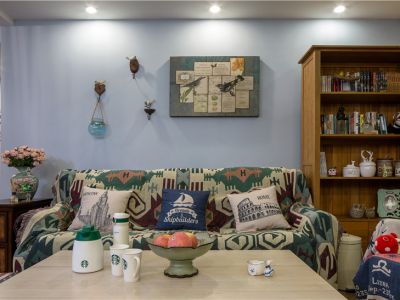 公园道一号116平三居现代简约装修案例