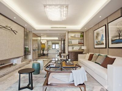 白桦林明天-146㎡-中式风效果图