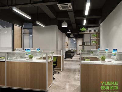 汇盈创意园-350㎡-现代风效果图