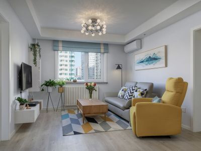 凯盛花园-86㎡-北欧风效果图