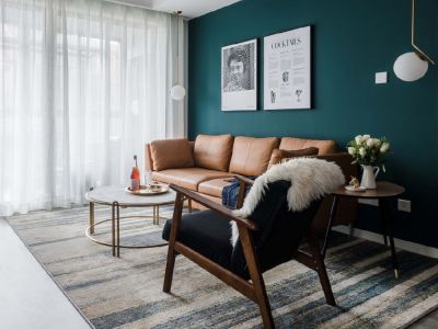 碧桂园-90㎡-温馨风效果图