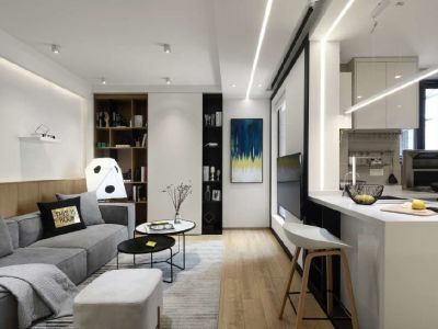 柳园-65㎡-现代风效果图