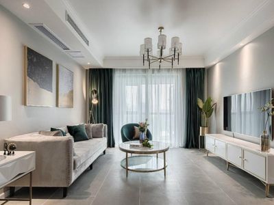 渭南富力城-106㎡-简约风效果图