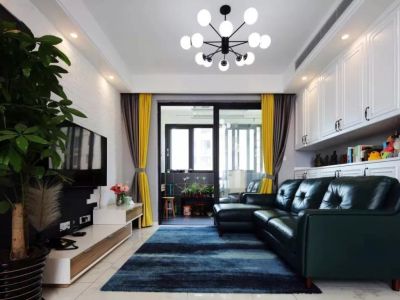 天久一品-130㎡-中式风效果图