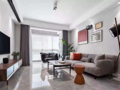 渭南乐天聚天籁-138㎡-后现代风效果图