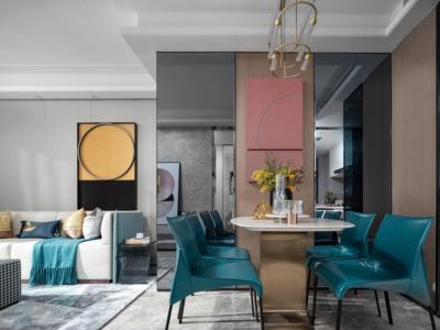 威力星座-116㎡-北欧风效果图