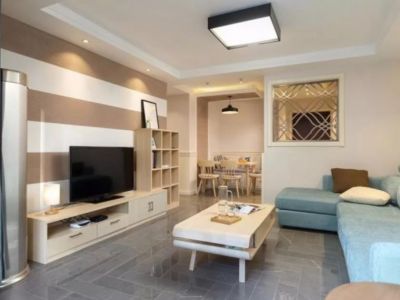 宏帆广场-88㎡-简约风效果图